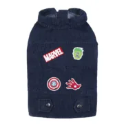 Casaco para cão Marvel Azul XXS Animais de Estimação - nacloset
