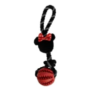 Brinquedo para cães Minnie Mouse Vermelho 10 x 30 x 7 cm Animais de Estimação - nacloset