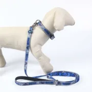 Coleira para Cães Stitch XXS/XS Azul escuro Animais de Estimação - nacloset 2