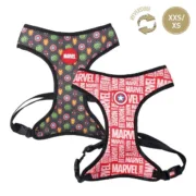 Arnês para Cães Marvel XXS/XS Vermelho Animais de Estimação - nacloset