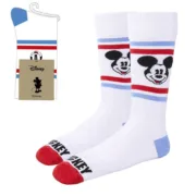 Meias Mickey Mouse Branco Moda | Acessórios - nacloset