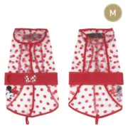 Gabardina para Cães Minnie Mouse Vermelho M Animais de Estimação - nacloset 2