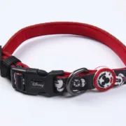 Coleira para Cães Mickey Mouse Preto S/M Animais de Estimação - nacloset 2