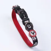 Coleira para Cães Mickey Mouse Preto S/M Animais de Estimação - nacloset