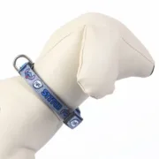 Coleira para Cães Stitch Azul escuro XS/S Animais de Estimação - nacloset 2
