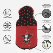 Casaco para Cães Minnie Mouse Poliéster Animais de Estimação - nacloset 2