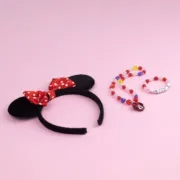Conjunto de acessórios Minnie Mouse Multicolor 3 Peças Complementos para fantasias - nacloset 2