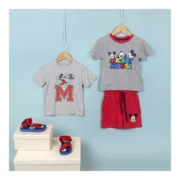 Sandálias Infantis Mickey Mouse Azul Bebés e Crianças - nacloset 2