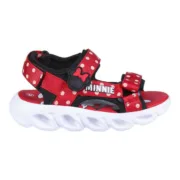 Sandálias Infantis Minnie Mouse Azul Bebés e Crianças - nacloset 2