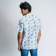 Camisa Mickey Mouse Verde Verde Claro (Adultos) Camisas - nacloset 2