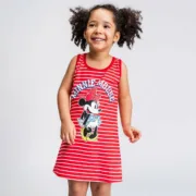 Vestido Minnie Mouse Vermelho Bebés e Crianças - nacloset 2