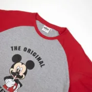 Pijama de Verão Mickey Mouse Vermelho (Adultos) Homem Cinzento Moda | Acessórios - nacloset 2