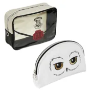 Nécessaire de Viagem Harry Potter 20 % Poliéster 80 % PVC 2 Peças Desporto | Lazer - nacloset
