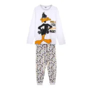 Pijama Looney Tunes Cinzento (Adultos) Homem Moda | Acessórios - nacloset