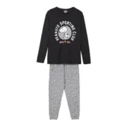 Pijama Snoopy Cinzento Mulher Moda | Acessórios - nacloset