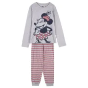 Pijama Infantil Minnie Mouse Cinzento Bebés e Crianças - nacloset