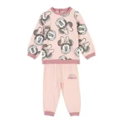 Fato de Treino Infantil Minnie Mouse Cor de Rosa Ocre Bebés e Crianças - nacloset