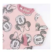Fato de Treino Infantil Minnie Mouse Cor de Rosa Ocre Bebés e Crianças - nacloset 2