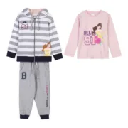 Fato de Treino Infantil Disney Princess Cinzento Bebés e Crianças - nacloset