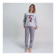 Pijama Minnie Mouse Mulher Cinzento Moda | Acessórios - nacloset 2