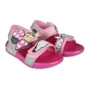Sandálias Infantis Minnie Mouse Cor de Rosa Bebés e Crianças - nacloset