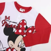 Pijama Infantil Minnie Mouse Vermelho Bebés e Crianças - nacloset 2