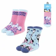 Meias Antiderrapantes Minnie Mouse Multicolor 2 Unidades Desporto | Lazer - nacloset