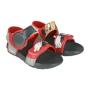 Sandálias Infantis Mickey Mouse Vermelho Bebés e Crianças - nacloset