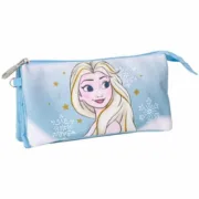 Estojo Triplo Frozen Estojo 3 Compartimentos - nacloset