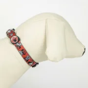 Coleira para Cães Minnie Mouse XS Vermelho XXS Animais de Estimação - nacloset 2