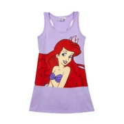 Vestido Disney Princess Lilás Bebés e Crianças - nacloset