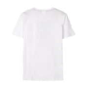 Camisola de Manga Curta Homem Stitch Branco Moda | Acessórios - nacloset 2
