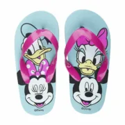 Chinelos para Crianças Minnie Mouse Azul Chinelos e meias de natação - nacloset
