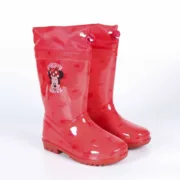 Botins Infantis Minnie Mouse Vermelho Campismo e Montanha - nacloset