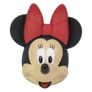 Brinquedo para cães Minnie Mouse Preto Vermelho Látex 8 x 9 x 7,5 cm Animais de Estimação - nacloset