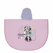 Poncho Impermeável com Capuz Minnie Mouse Lilás Bebés e Crianças - nacloset 2