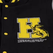 Polar sem Capuz Unissexo Harry Potter Hufflepuff Cinzento Preto Moda | Acessórios - nacloset 2