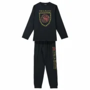 Pijama House of Dragon Preto Moda | Acessórios - nacloset