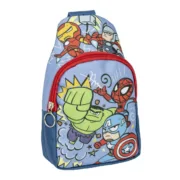 Mochila Infantil The Avengers Saco de Ombro Azul 13 x 23 x 7 cm Jogos | Disfarces - nacloset