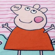 Poncho-Toalha com Capuz Peppa Pig Cor de Rosa 50 x 115 cm Desporto | Lazer - nacloset 2