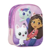 Mochila Escolar Gabby’s Dollhouse Cor de Rosa 25 x 31 x 10 cm Jogos | Disfarces - nacloset