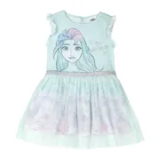 Vestido Frozen Turquesa Bebés e Crianças - nacloset