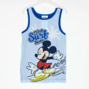 Pijama Infantil Mickey Mouse Azul Bebés e Crianças - nacloset 2