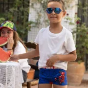 Calções de Banho Boxer para Meninos Spider-Man Vermelho Biquínis e fatos de banho - nacloset 2