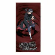 Toalha de Praia Naruto Vermelho 100 % poliéster Desporto | Lazer - nacloset