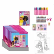 Set de Papelaria Barbie Cor de Rosa Conjuntos de papelaria - nacloset
