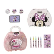 Set de Papelaria Minnie Mouse Cor de Rosa 11 Peças Conjuntos de papelaria - nacloset