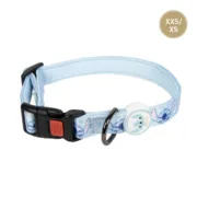 Coleira para Cães Stitch Azul Claro XXS/XS Animais de Estimação - nacloset