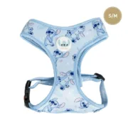 Arnês para Cães Stitch Azul Claro S/M Animais de Estimação - nacloset