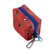 Dispensador de Sacos Spider-Man Vermelho 100 % poliéster 9 x 21 x 3 cm Animais de Estimação - nacloset